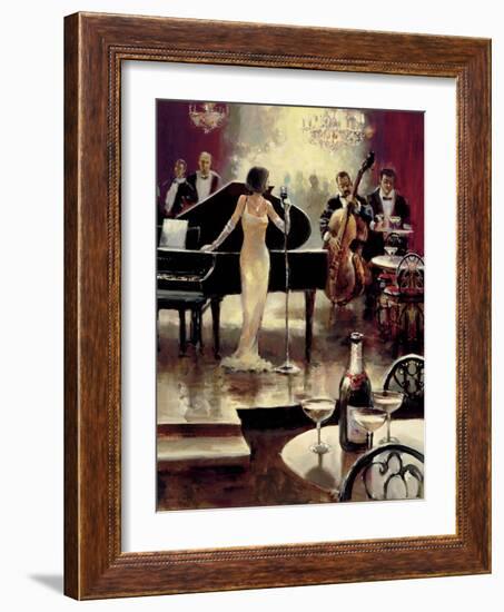 Jazz Night Out-Brent Heighton-Framed Art Print