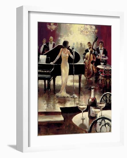 Jazz Night Out-Brent Heighton-Framed Art Print