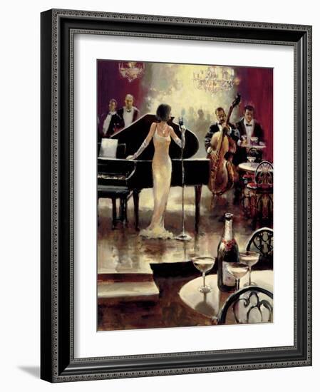 Jazz Night Out-Brent Heighton-Framed Art Print