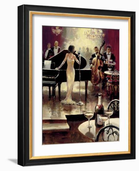 Jazz Night Out-Brent Heighton-Framed Art Print