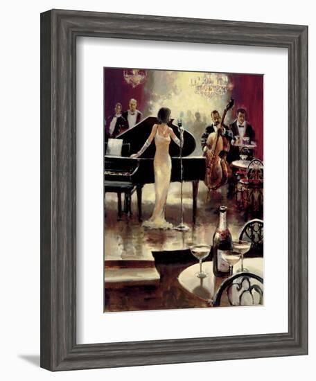 Jazz Night Out-Brent Heighton-Framed Art Print