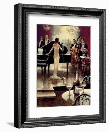 Jazz Night Out-Brent Heighton-Framed Art Print