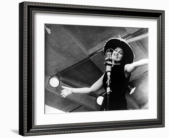 Jazz on a Summer's Day, Anita O'Day, 1960-null-Framed Photo