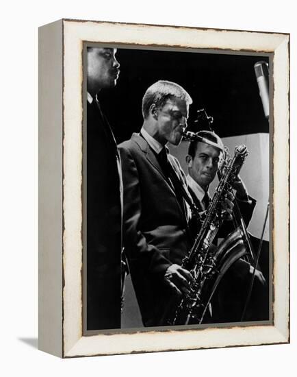 Jazz On A Summer's Day, Gerry Mulligan, 1960-null-Framed Stretched Canvas