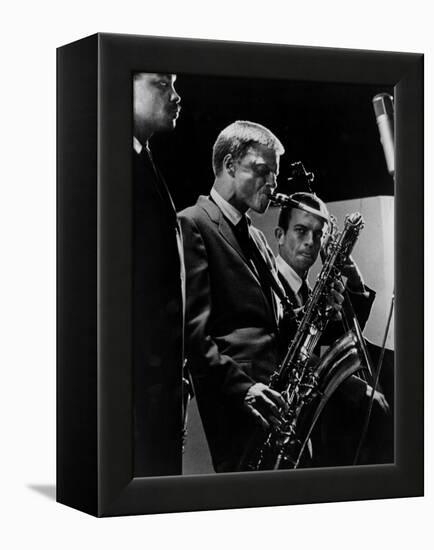 Jazz On A Summer's Day, Gerry Mulligan, 1960-null-Framed Stretched Canvas
