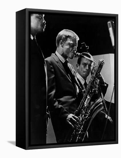 Jazz On A Summer's Day, Gerry Mulligan, 1960-null-Framed Stretched Canvas