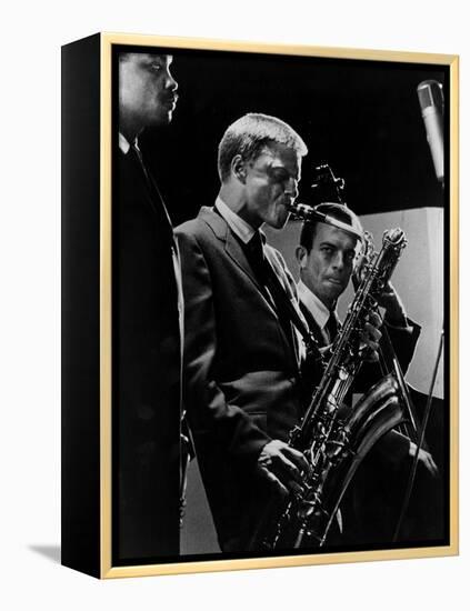 Jazz On A Summer's Day, Gerry Mulligan, 1960-null-Framed Stretched Canvas