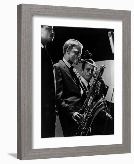 Jazz On A Summer's Day, Gerry Mulligan, 1960-null-Framed Photo