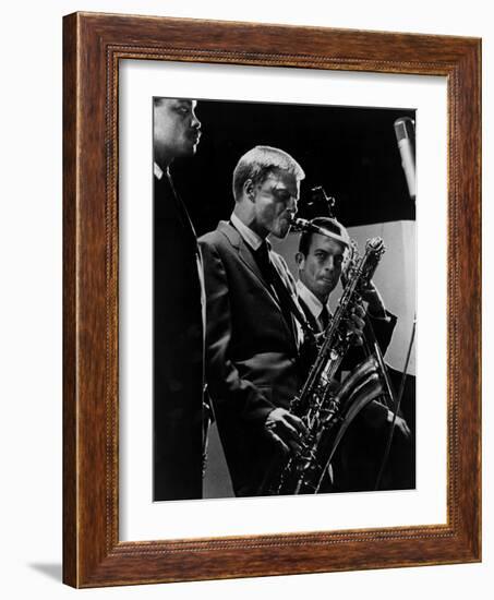 Jazz On A Summer's Day, Gerry Mulligan, 1960-null-Framed Photo