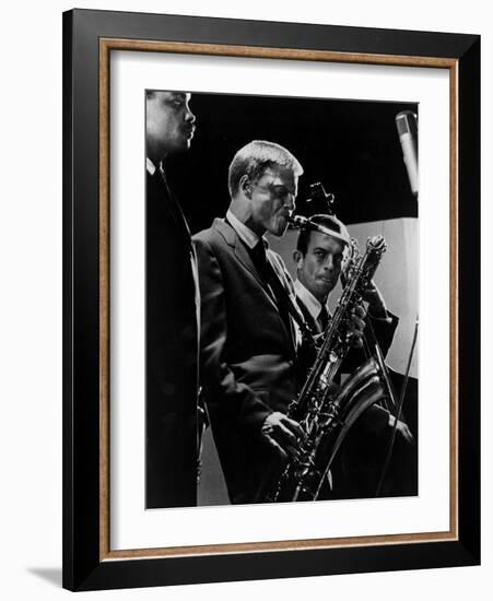 Jazz On A Summer's Day, Gerry Mulligan, 1960-null-Framed Photo