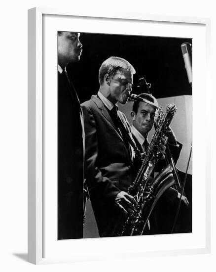 Jazz On A Summer's Day, Gerry Mulligan, 1960-null-Framed Photo