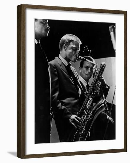 Jazz On A Summer's Day, Gerry Mulligan, 1960-null-Framed Photo