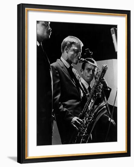 Jazz On A Summer's Day, Gerry Mulligan, 1960-null-Framed Photo