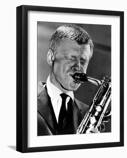 Jazz on a Summer's Day, Gerry Mulligan, 1960-null-Framed Photo