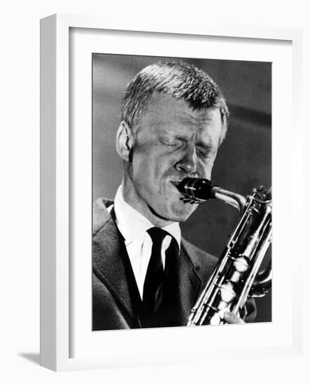 Jazz on a Summer's Day, Gerry Mulligan, 1960-null-Framed Photo