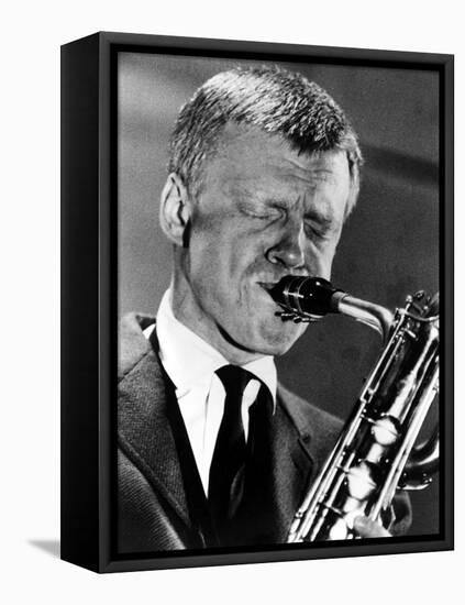 Jazz on a Summer's Day, Gerry Mulligan, 1960-null-Framed Stretched Canvas