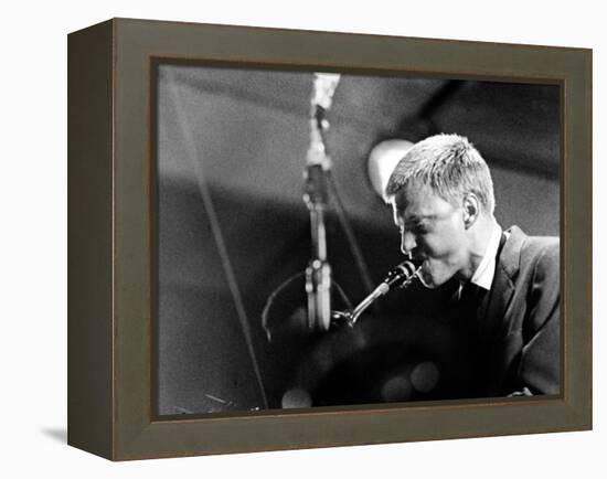 Jazz on a Summer's Day, Gerry Mulligan, 1960-null-Framed Stretched Canvas