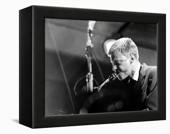 Jazz on a Summer's Day, Gerry Mulligan, 1960-null-Framed Stretched Canvas