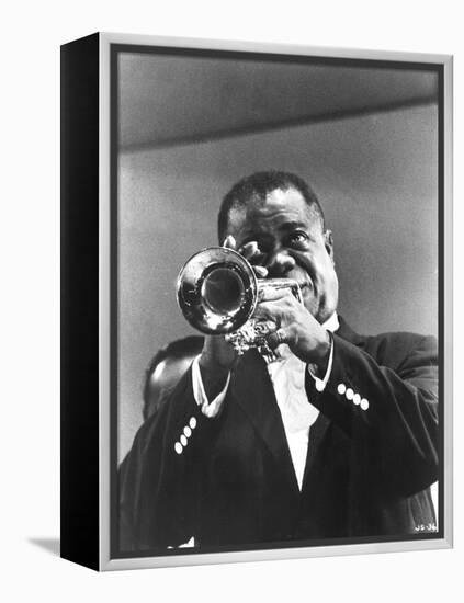 Jazz on a Summer's Day, Louis Armstrong, 1960-null-Framed Stretched Canvas