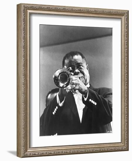 Jazz on a Summer's Day, Louis Armstrong, 1960-null-Framed Photo