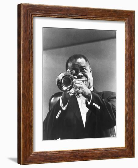 Jazz on a Summer's Day, Louis Armstrong, 1960-null-Framed Photo