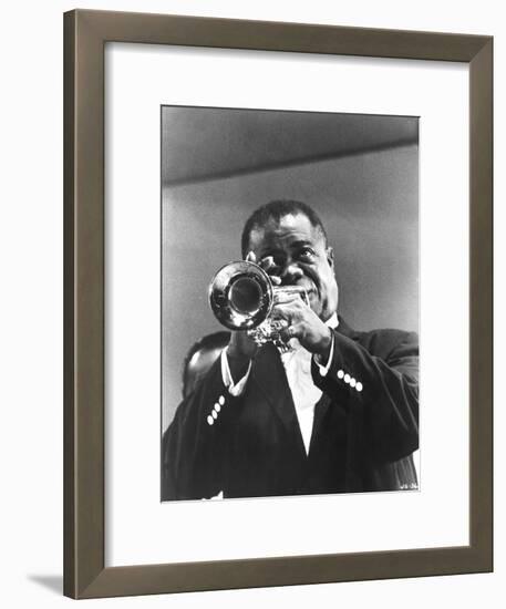 Jazz on a Summer's Day, Louis Armstrong, 1960-null-Framed Photo