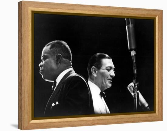 Jazz On A Summer's Day, Louis Armstrong, Jack Teagarden, 1960-null-Framed Stretched Canvas