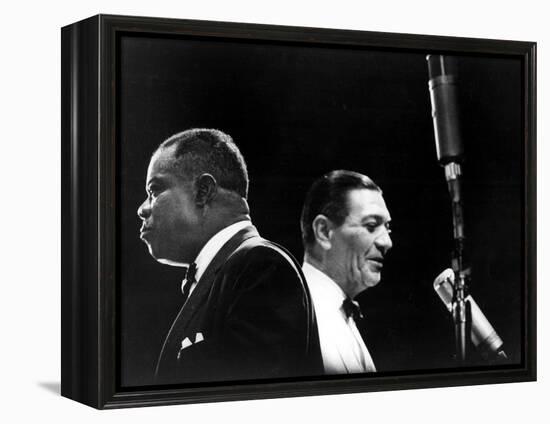 Jazz On A Summer's Day, Louis Armstrong, Jack Teagarden, 1960-null-Framed Stretched Canvas