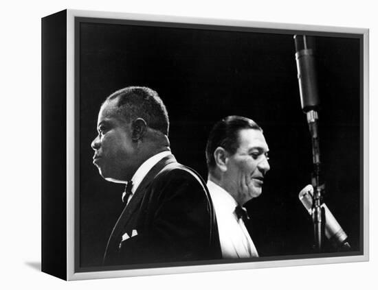 Jazz On A Summer's Day, Louis Armstrong, Jack Teagarden, 1960-null-Framed Stretched Canvas