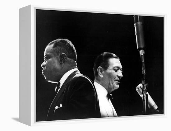 Jazz On A Summer's Day, Louis Armstrong, Jack Teagarden, 1960-null-Framed Stretched Canvas