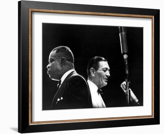 Jazz On A Summer's Day, Louis Armstrong, Jack Teagarden, 1960-null-Framed Photo