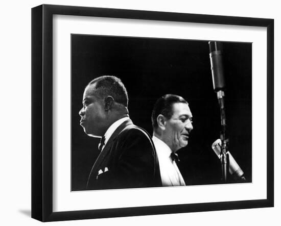 Jazz On A Summer's Day, Louis Armstrong, Jack Teagarden, 1960-null-Framed Photo