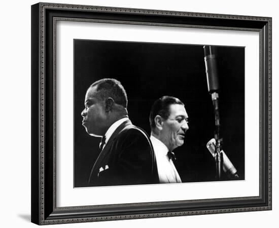 Jazz On A Summer's Day, Louis Armstrong, Jack Teagarden, 1960-null-Framed Photo