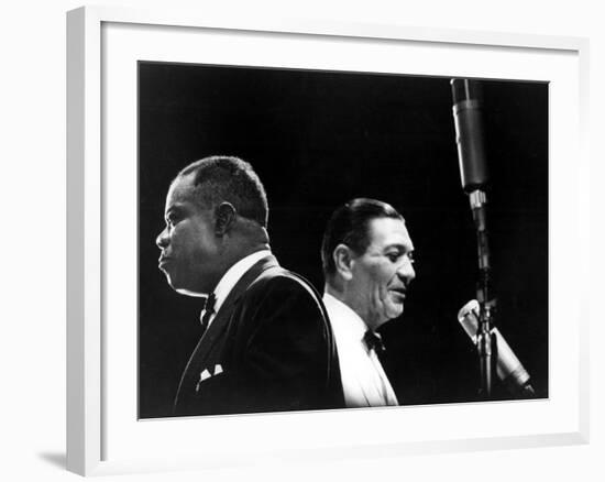 Jazz On A Summer's Day, Louis Armstrong, Jack Teagarden, 1960-null-Framed Photo