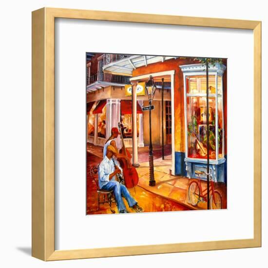 Jazz on Royal Street-Diane Millsap-Framed Art Print