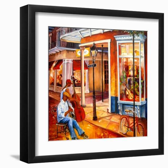 Jazz on Royal Street-Diane Millsap-Framed Art Print