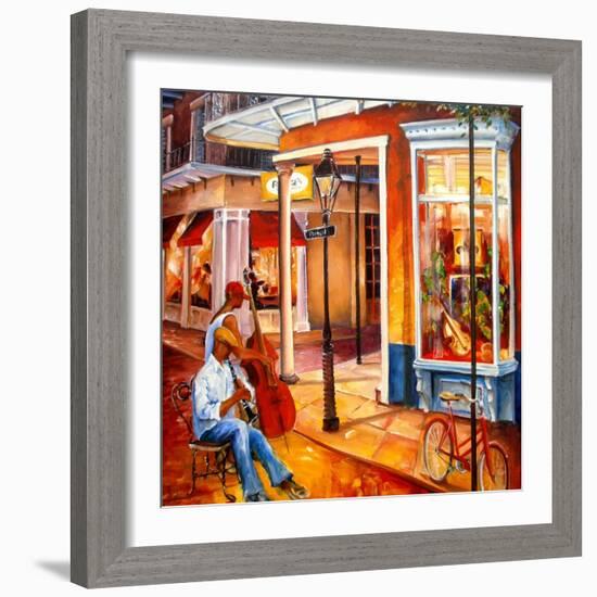 Jazz on Royal Street-Diane Millsap-Framed Art Print