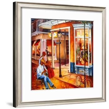 Jazz on Royal Street-Diane Millsap-Framed Art Print