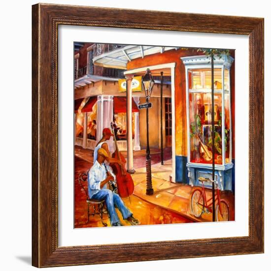 Jazz on Royal Street-Diane Millsap-Framed Art Print