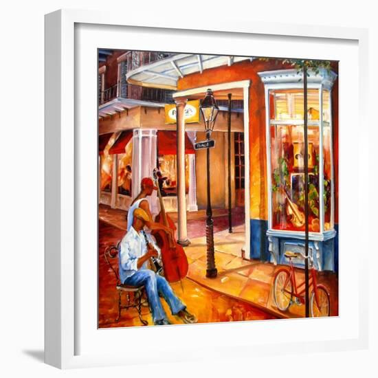 Jazz on Royal Street-Diane Millsap-Framed Art Print