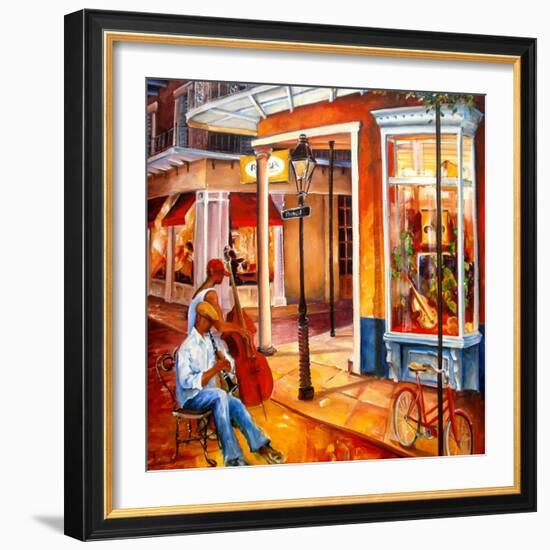 Jazz on Royal Street-Diane Millsap-Framed Art Print