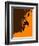 Jazz Orange-NaxArt-Framed Art Print