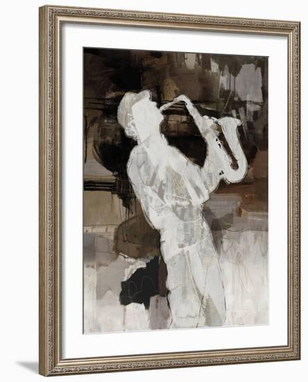 Jazz Sax-Mark Chandon-Framed Giclee Print