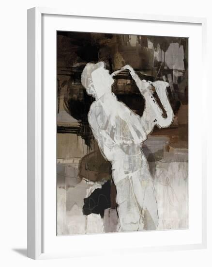 Jazz Sax-Mark Chandon-Framed Giclee Print