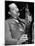 Jazz Saxophonist Lester Young (1909-1959) C. 1953-null-Mounted Photo