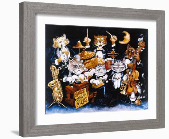 Jazz Sophisticats-Bill Bell-Framed Giclee Print