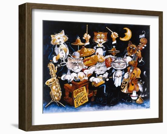 Jazz Sophisticats-Bill Bell-Framed Giclee Print