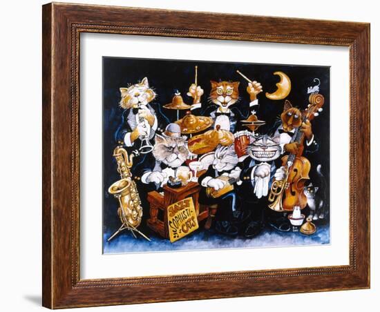 Jazz Sophisticats-Bill Bell-Framed Giclee Print