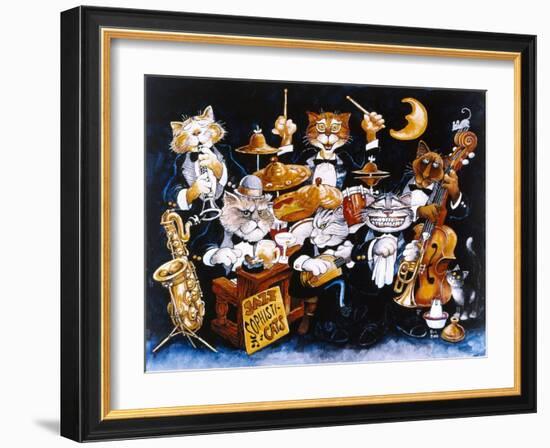 Jazz Sophisticats-Bill Bell-Framed Giclee Print