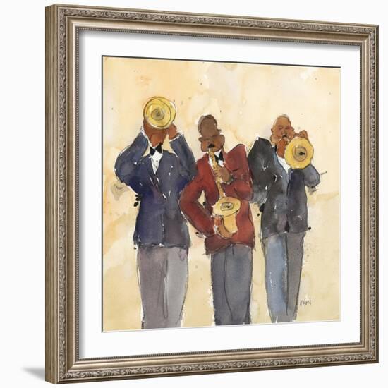 Jazz Trio I-Samuel Dixon-Framed Art Print